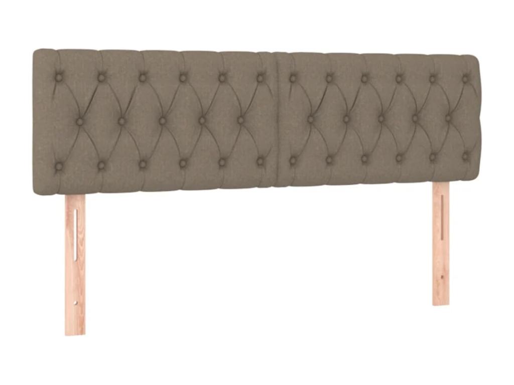 Doucezen LED Headboard 160x7x78/88 cm Fabric