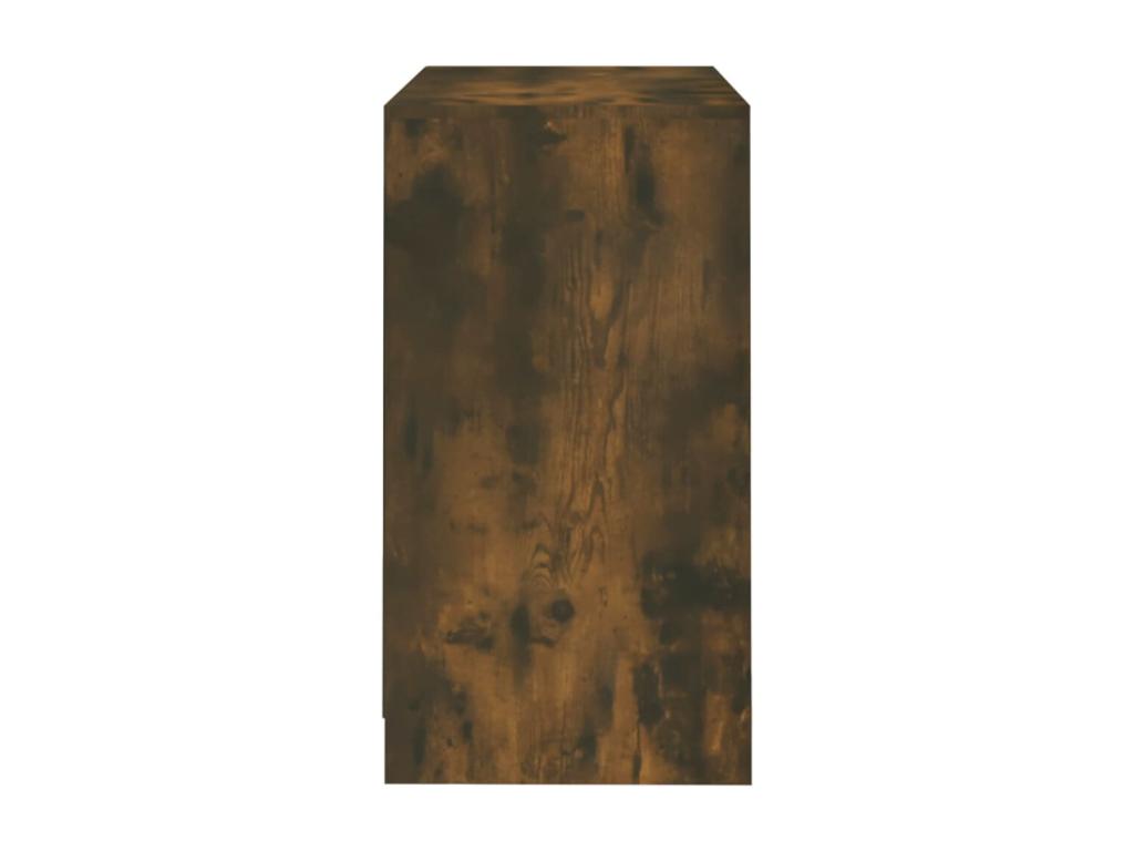 Smoked oak sideboard 70x41x75 cm Engineered wood