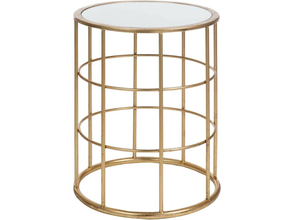 Homzora Iron Side Table