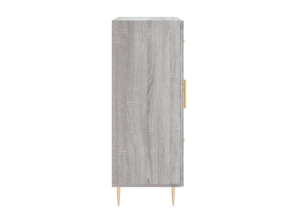 Meubiana grey sideboard 69.5x34x90 cm engineered wood