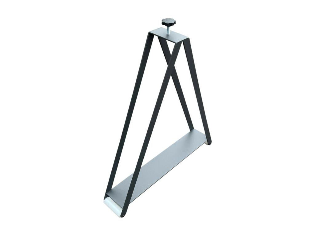 Meubiana extendable rectangular table in white and walnut wood, 180 to 440cm - 4-legged base