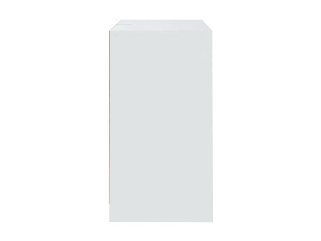 White sideboard 70x41x75 cm Engineered wood