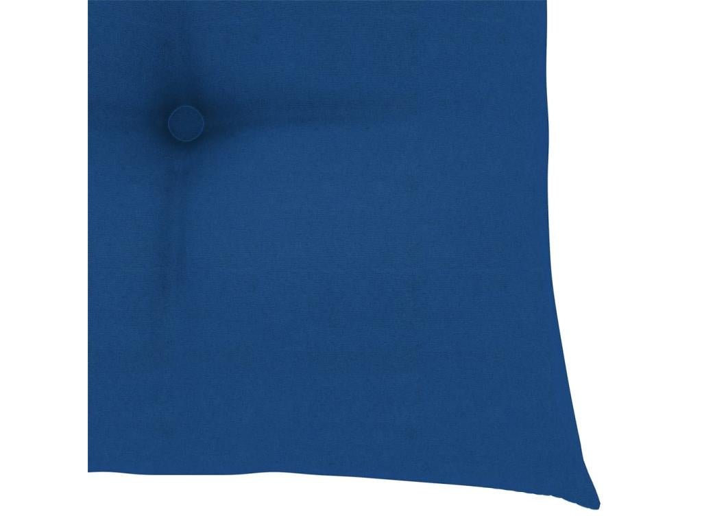 6-piece garden chair set with cushions, solid teak wood