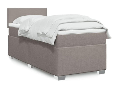 Meubiana bed base with Meubiana 90x200 cm mattress, fabric