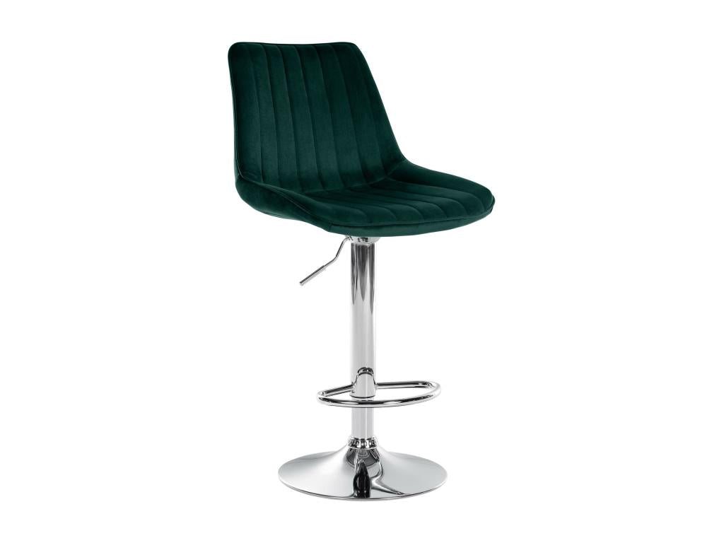 Bar stool - Velvet / Meubiana - Green - Meubiana