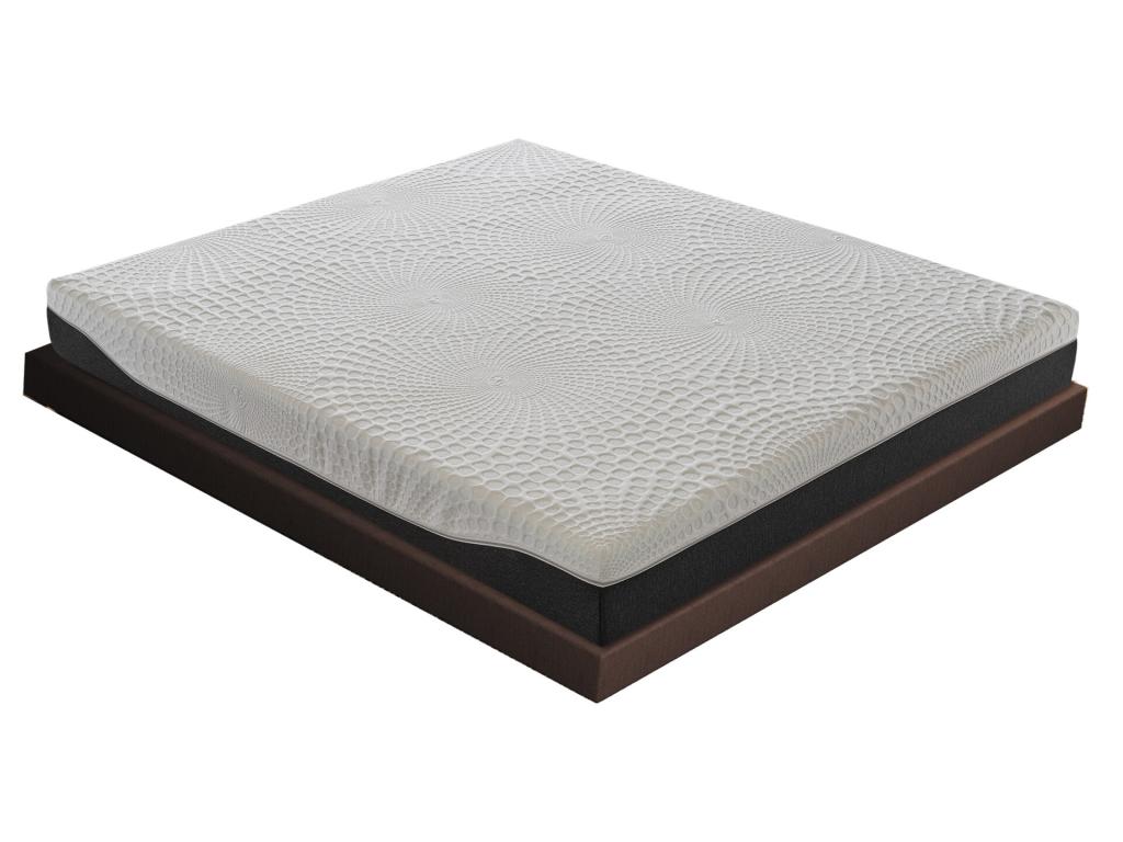 Pocket spring mattress with memory foam, 25 cm high, 13 comfort zones, 180x200 cm