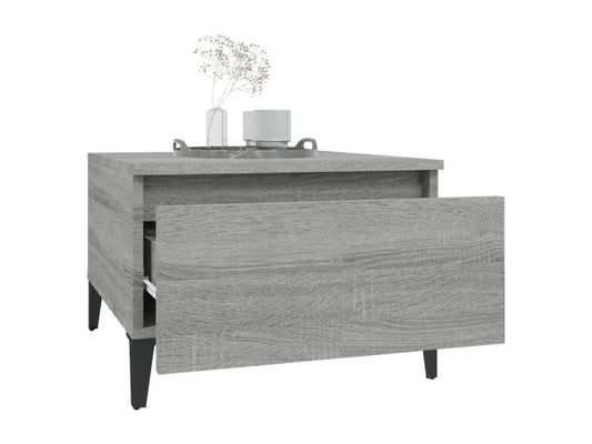 Meubiana grey side table 50x46x35 cm Engineered wood