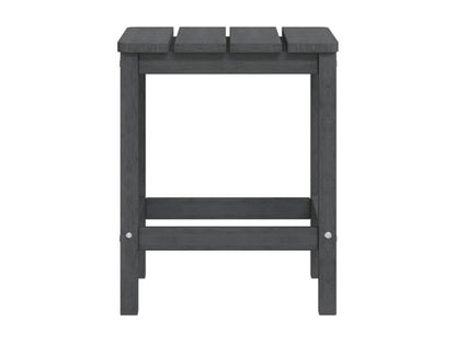 Meubiana Anthracite Garden Table 38x38x46 cm HDPE