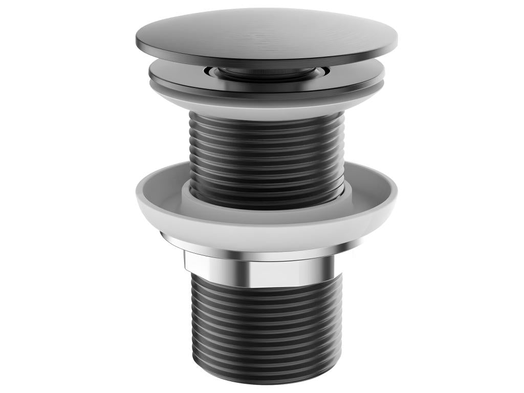 Homzora tall basin mixer tap, gunmetal grey marble - Homzora