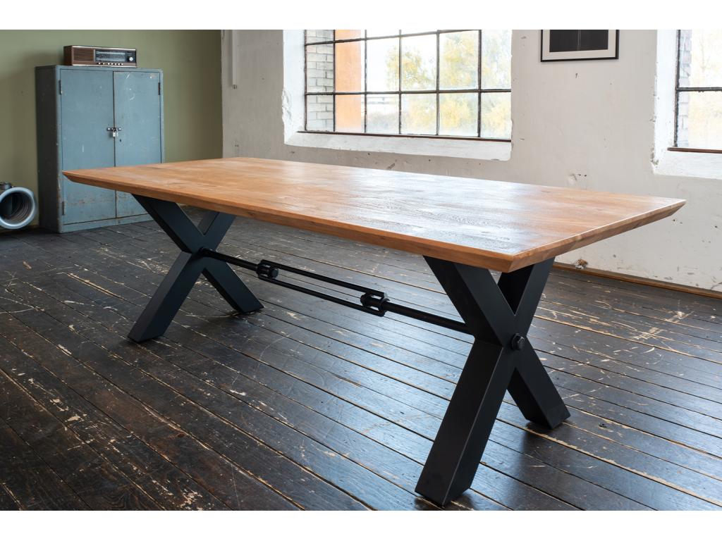 Table - Brown Wood - 240x100 cm - Homzora