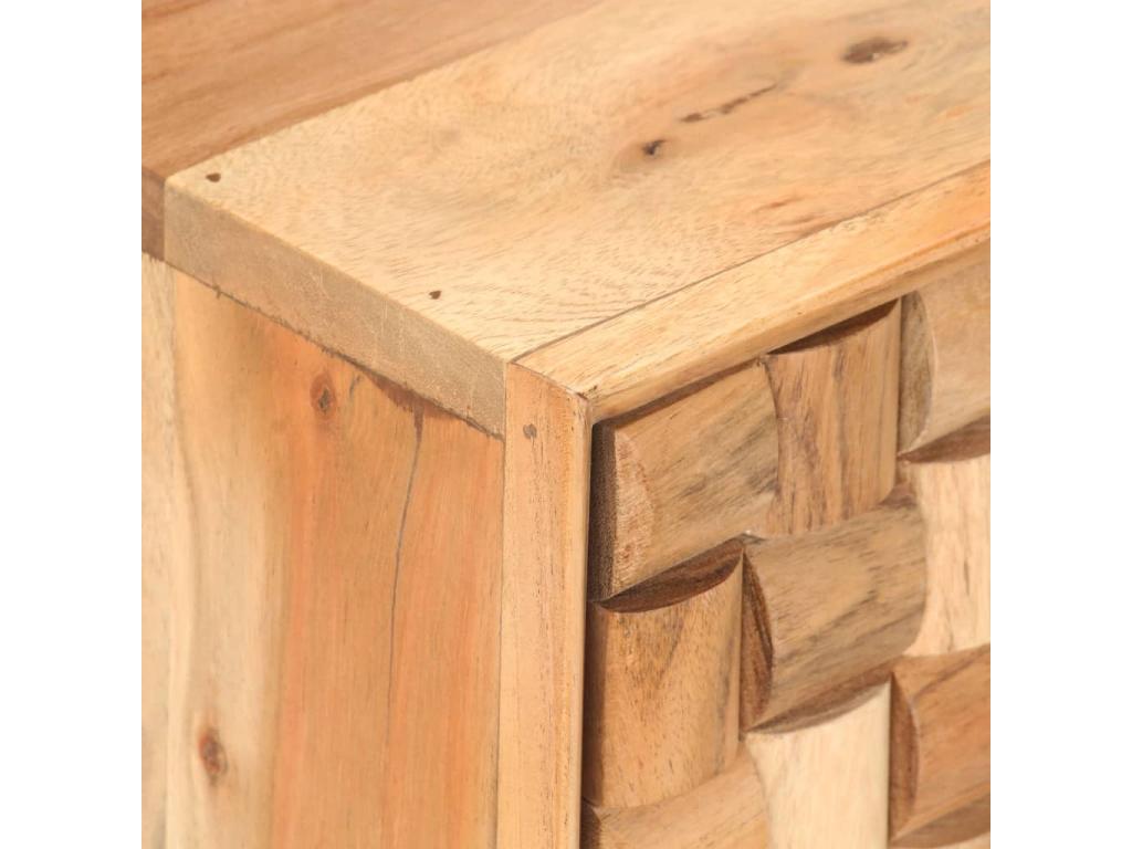 TV stand 100x35x40 cm Solid Homzora wood