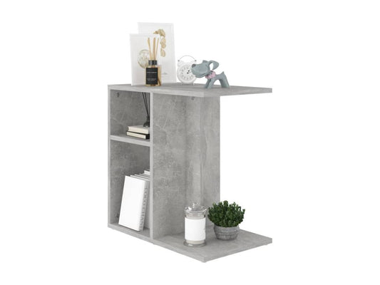 Concrete Grey Side Table 50x30x50