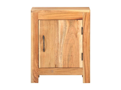 Bedside table 40x30x50 cm Solid Homzora wood