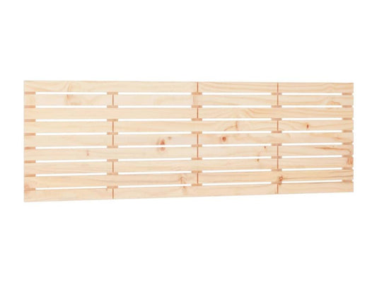 Wall-mounted headboard 186x3x63 Solid pine wood