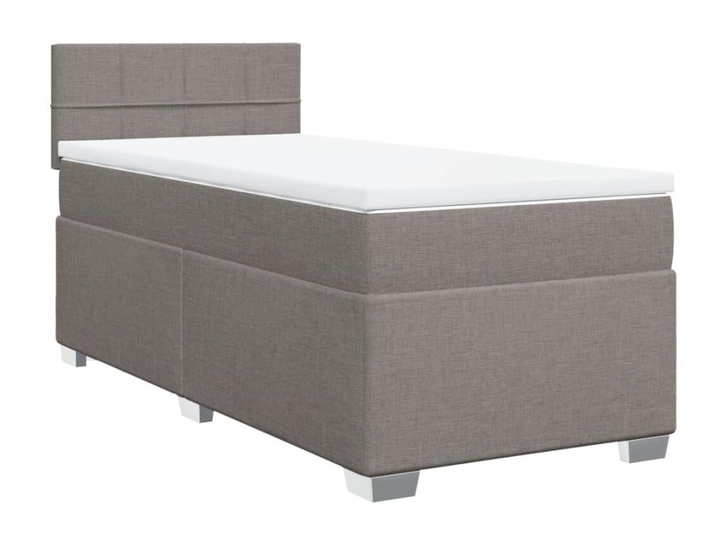 Meubiana bed base with Meubiana 80x200 cm mattress, fabric
