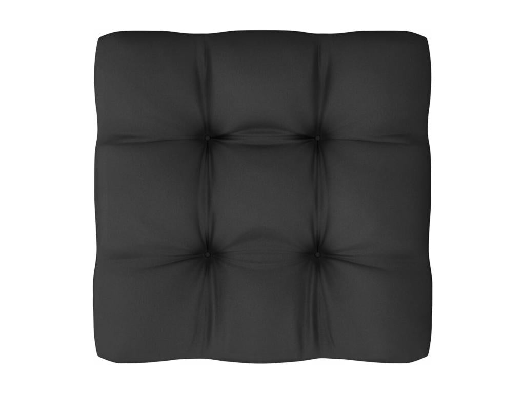 13-piece garden furniture set with cushions, grey, solid pine wood