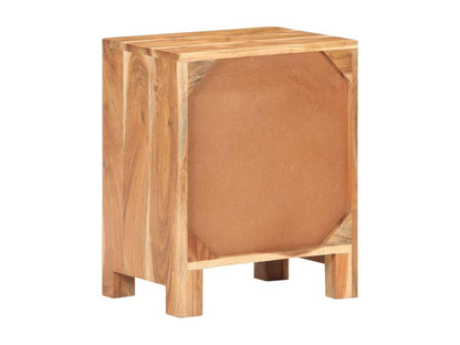 Bedside table 40x30x50 cm Solid Homzora wood