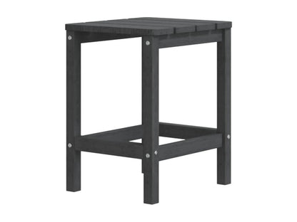 Meubiana Anthracite Garden Table 38x38x46 cm HDPE