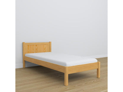 Single bed in wood N02 Natural Pine 80x200