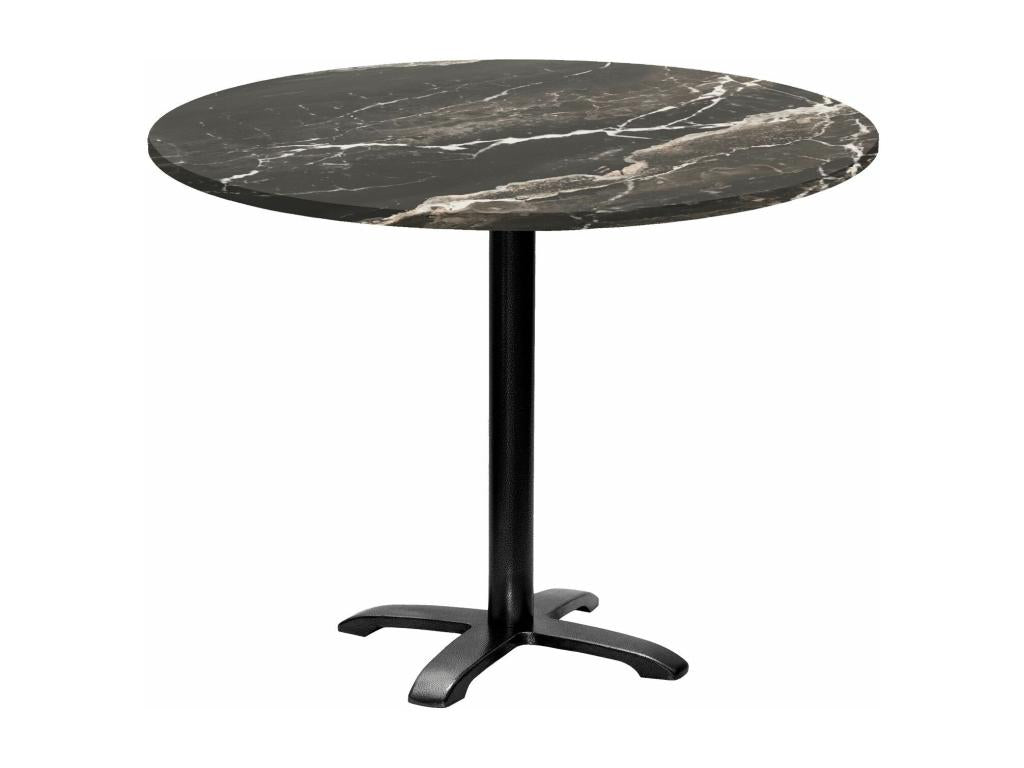 Round table 110 cm - Doucezen model, metallic stone