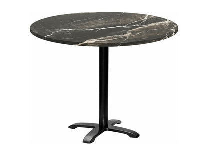 Round table 110 cm - Doucezen model, metallic stone