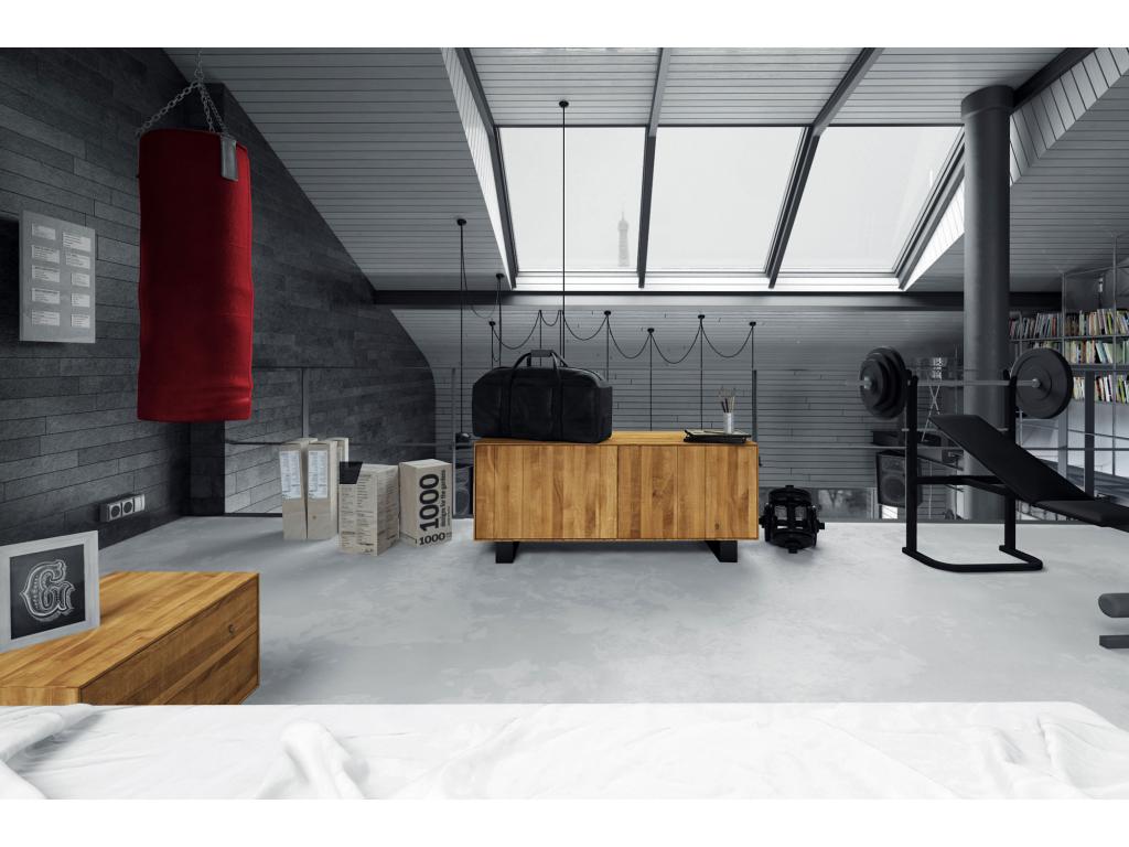 Meubiana - Chest of drawers in wild oak with a natural oil finish