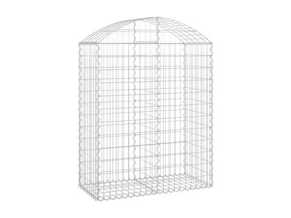 Arched gabion basket 100x50x120-140 Galvanized iron