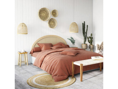 140cm rattan and cane headboard - Homzora