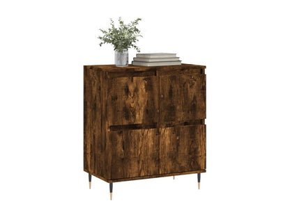 Smoked oak sideboard 60x35x70 cm Engineered wood