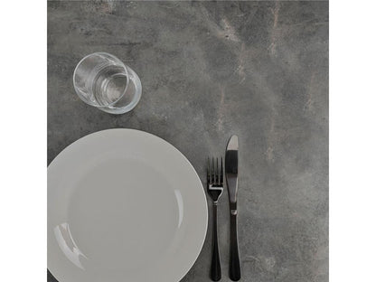 Round table 110 cm - Doucezen model, metallic stone