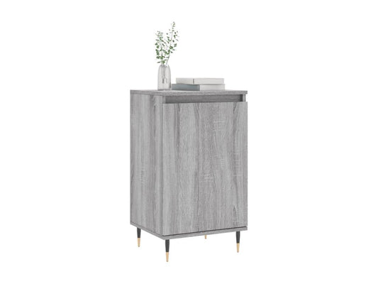 Homzora 2-piece sideboard set, grey, 40x35x70 cm, engineered wood