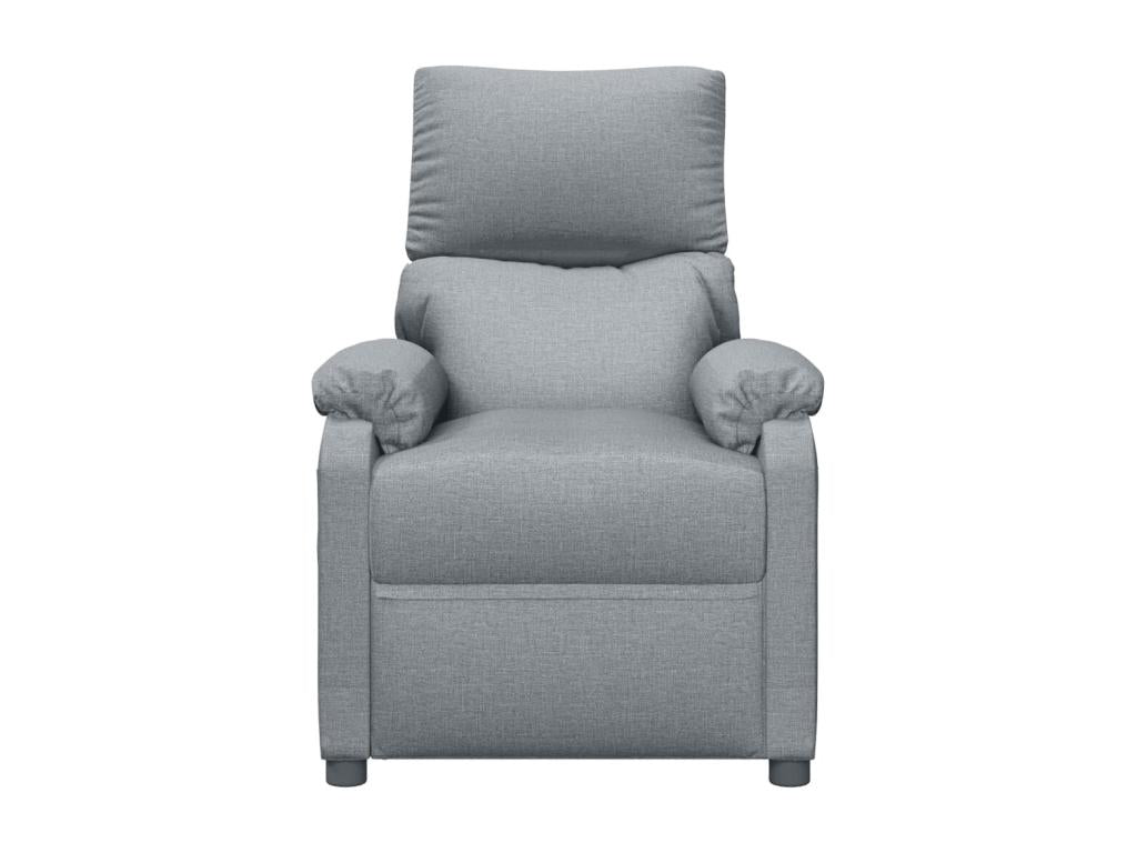 Light Grey Fabric Electric Massage Chair