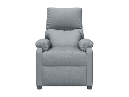 Light Grey Fabric Electric Massage Chair
