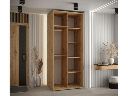 Meubiana 9 Sliding Door Wardrobe 235.2/120/60 2 doors