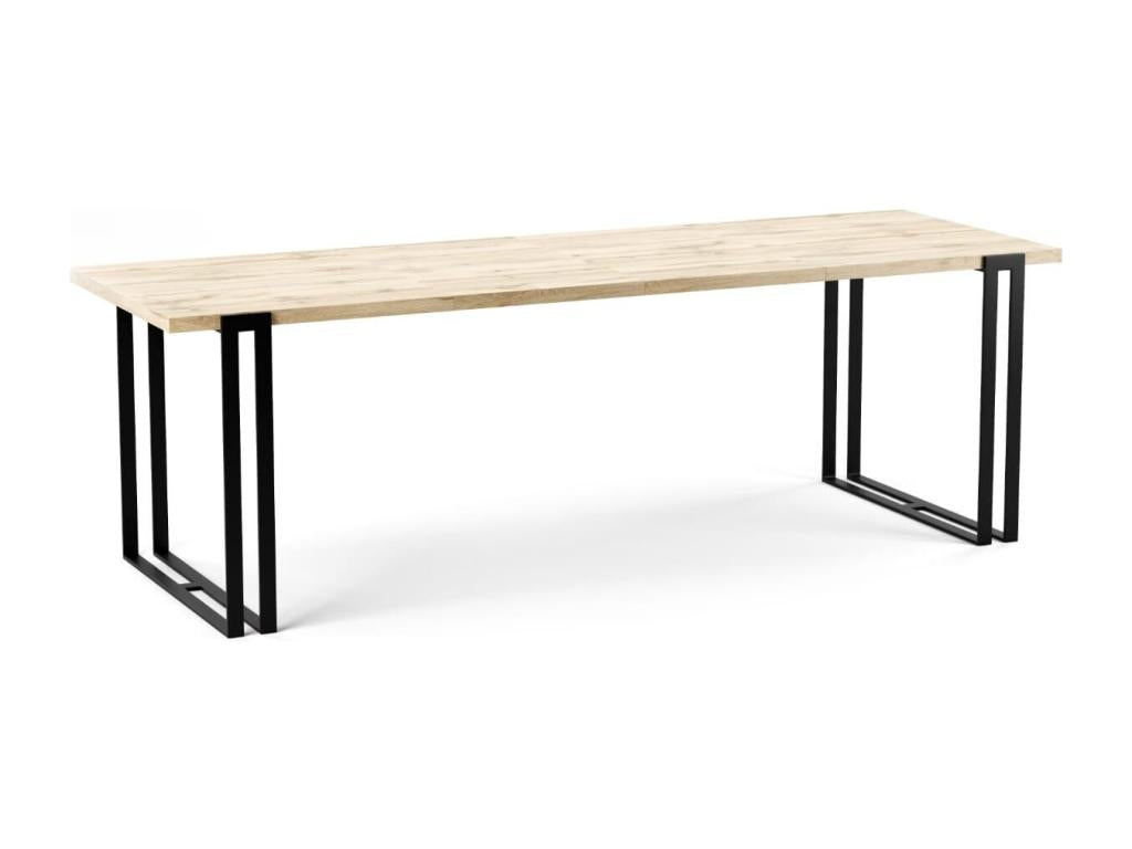 Homzora DT80 Dining Table 80x240x76 Natural Light