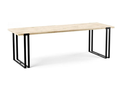 Homzora DT80 Dining Table 80x240x76 Natural Light