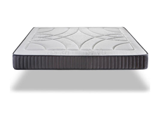Meubiana 160x190 Mattress, 24 cm Thick - High-Density Foam - Multi-Zone Comfort System