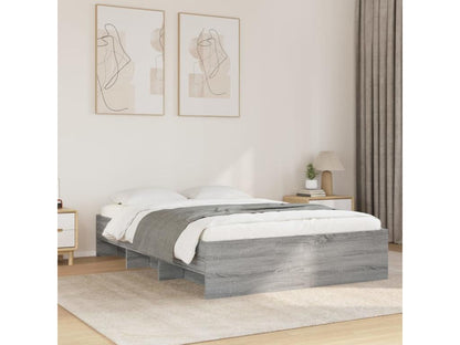 Bed frame without mattress Meubiana gray 140x200 cm
