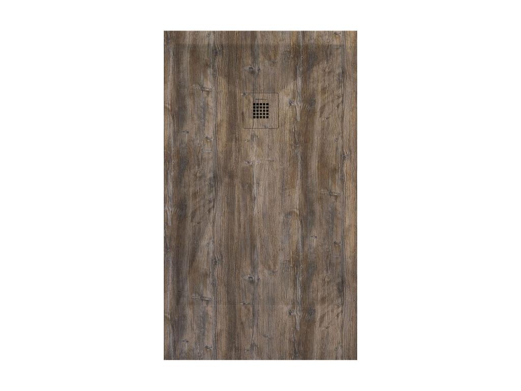 Homzora shower tray with smooth finish, Homzora 3D color grid - 130x80 cm