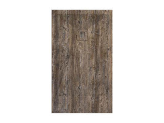 Homzora shower tray with smooth finish, Homzora 3D color grid - 130x80 cm