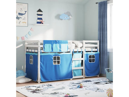 Bunk bed without mattress 90x190 cm solid pine wood