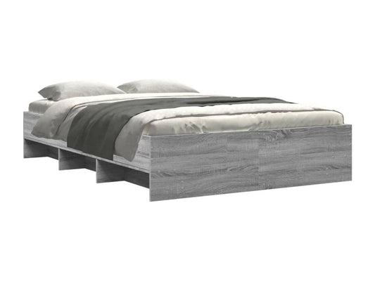 Bed frame without mattress Meubiana gray 140x200 cm