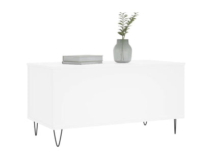 Coffee table, white, 90x44.5x45 cm, engineered wood