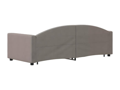 Meubiana 80x200 cm daybed with pull-out bed, fabric