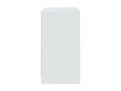 White sideboard 70x41x75 cm Engineered wood