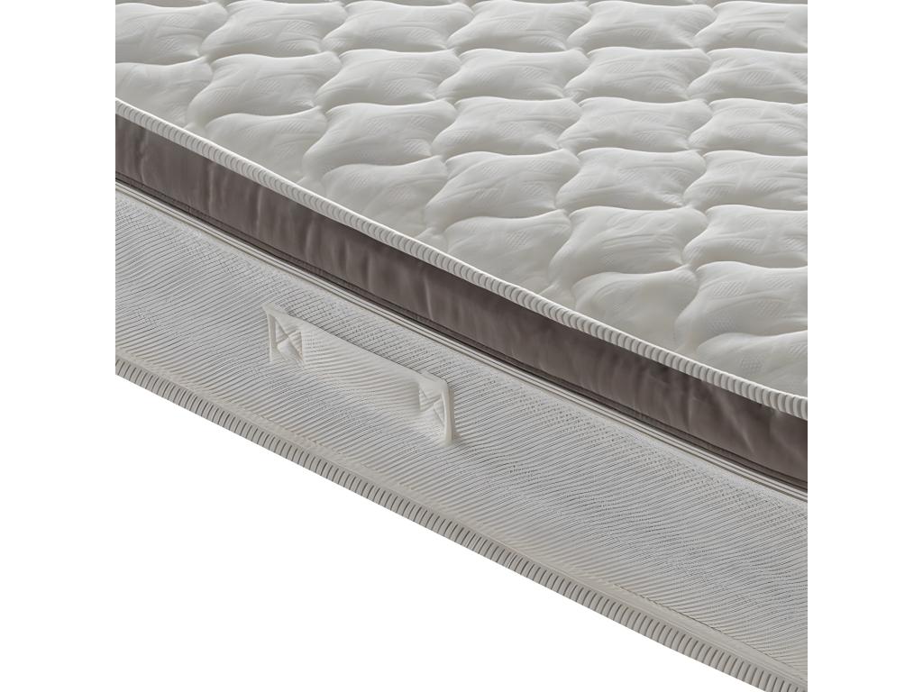 Pocket spring mattress 1600 - Anatomical cover - 7 comfort zones 120x200 cm