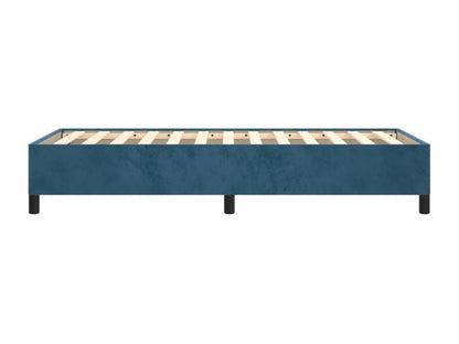Dark Blue Bed Frame 80x200 cm Velvet
