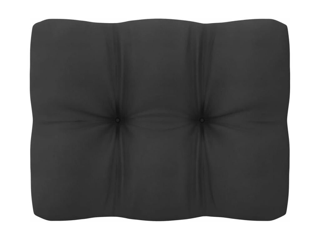 6-piece garden furniture set with cushions, solid pine wood