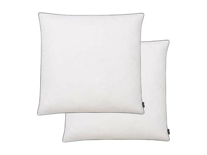 2-piece pillow set, lightweight down filling, 80x80 cm, white