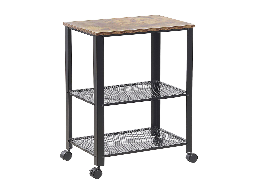 Meubiana Kitchen Trolley Brown/Black